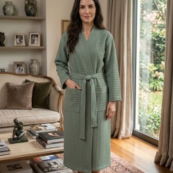 Pike Kimono Kadın Bornoz - Sabahlık